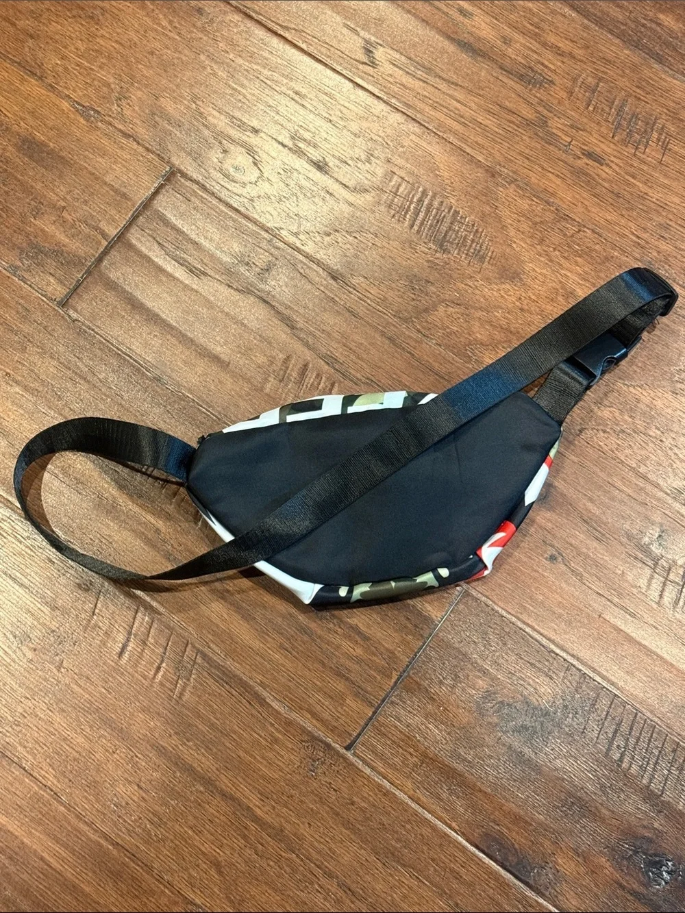Camo Shark Graphic Waist Bag (Fits size Small/Medium Female)